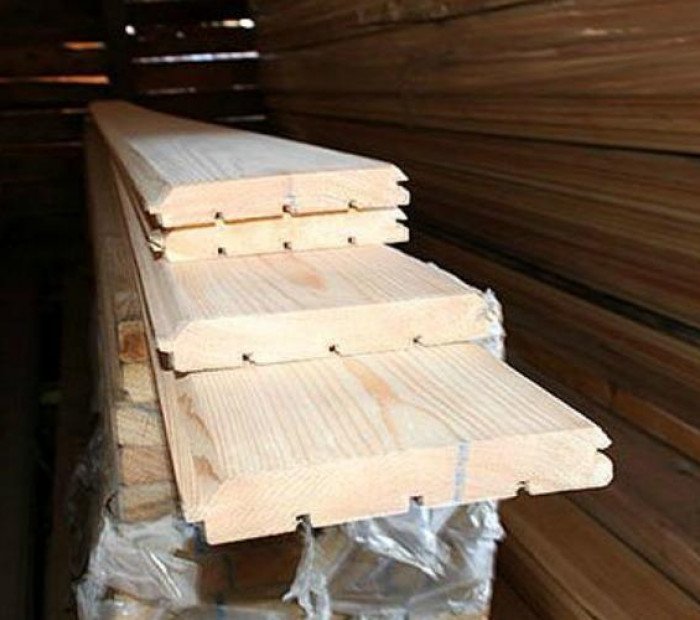 Имитация бруса из сосны Класс В 18x145x3000 мм