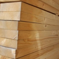 Строганная доска из сосны ТУ 50x200x6000 мм