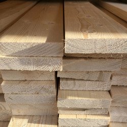 Строганная доска из сосны ГОСТ 40x100x6000 мм